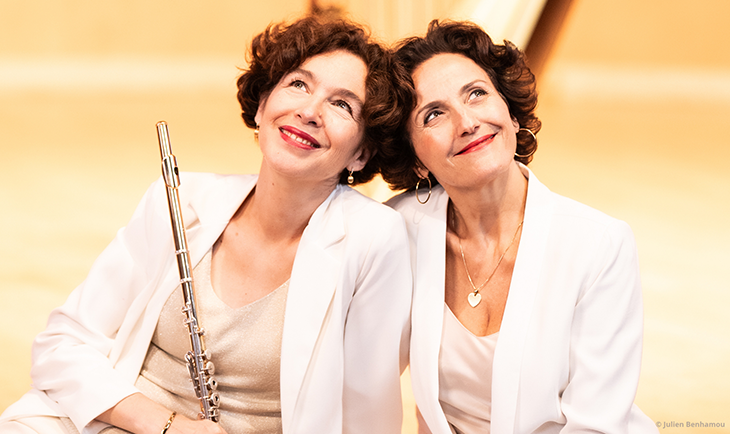 Juliette Hurel, flûte & Isabelle Moretti, harpe