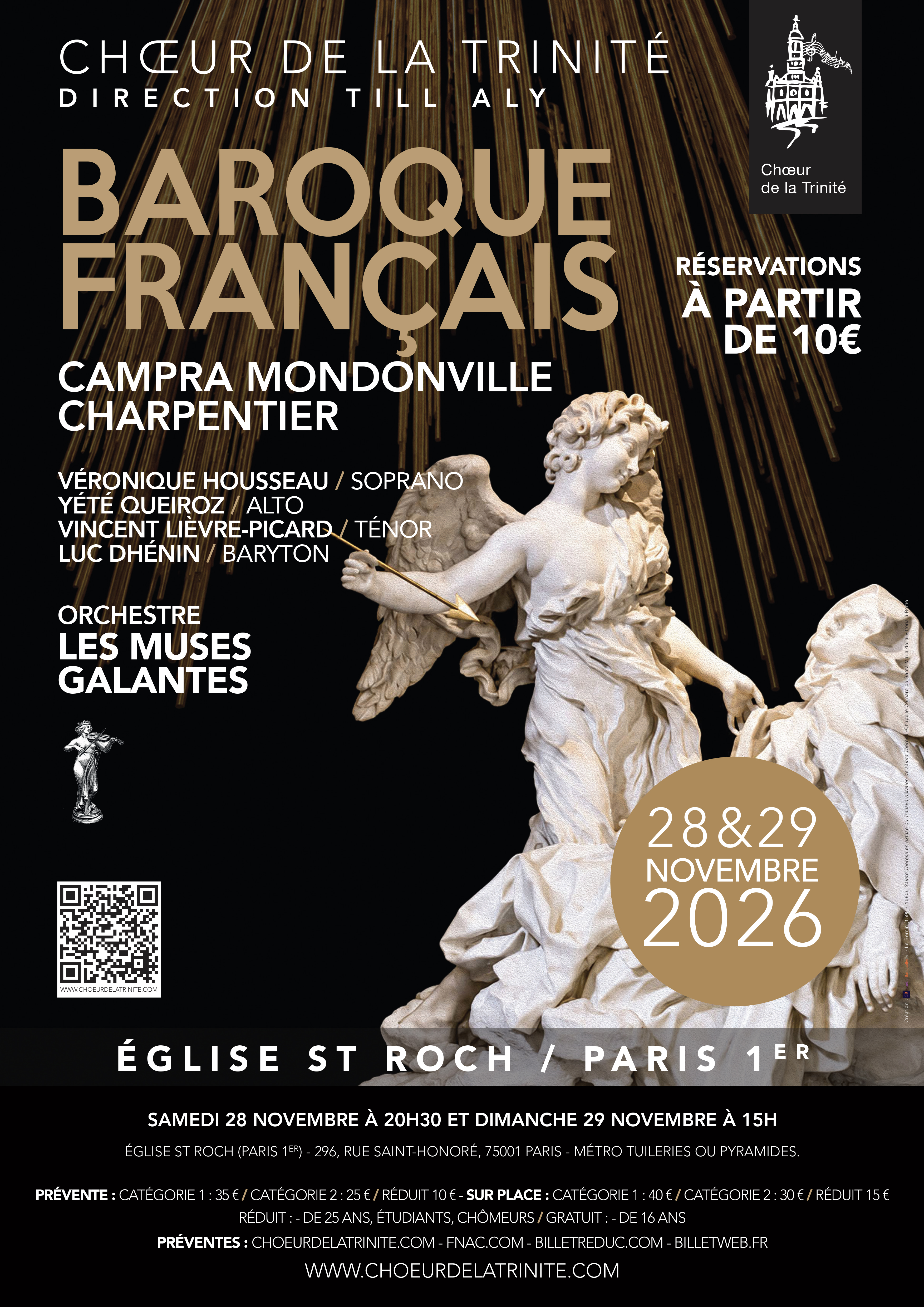 Charpentier, Campra, Mondonville